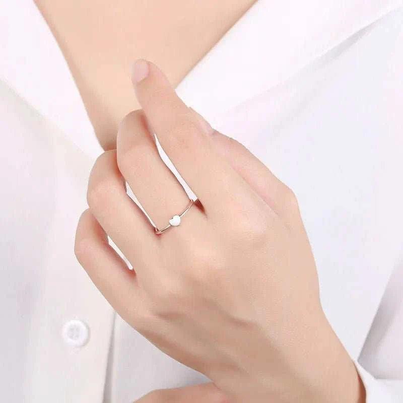 Simple Love Heart Ring
