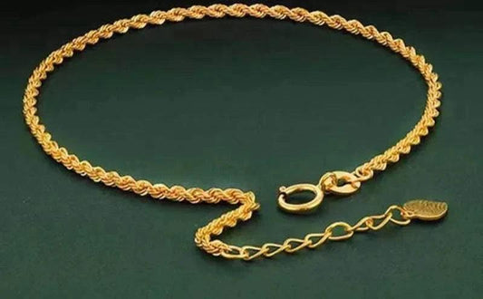 18k gold twisted elegance redefined bracelet