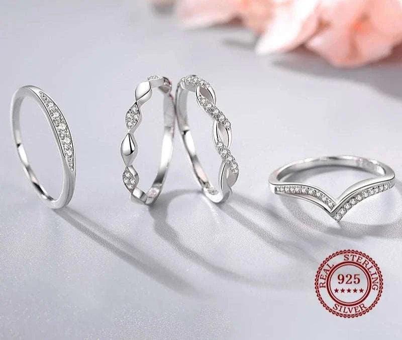 Silver & Stackable Ring