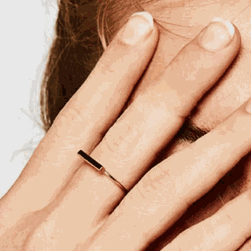 This Minimaliset Punk Stainless-Steel Ring is a sleek and stylish addition to any jewelry collection. Made from high-quality stainless steel, it is durable and resis