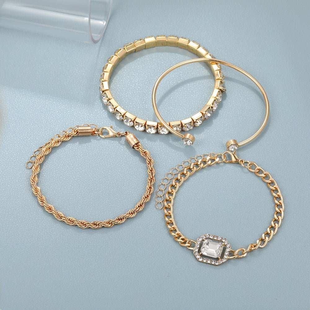 Vintage Luxury Twisted Cuff Bangle Collection