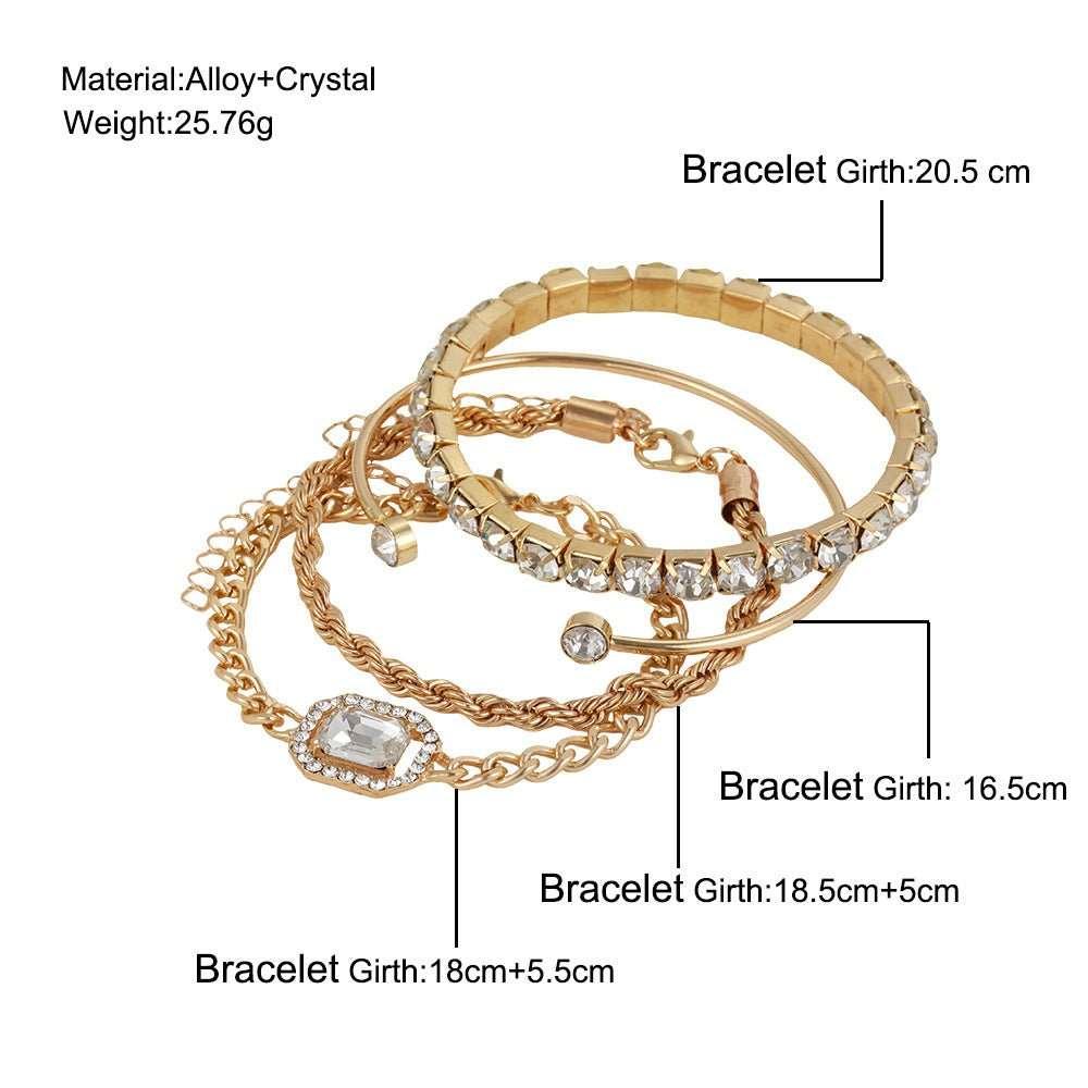Vintage Luxury Twisted Cuff Bangle Collection