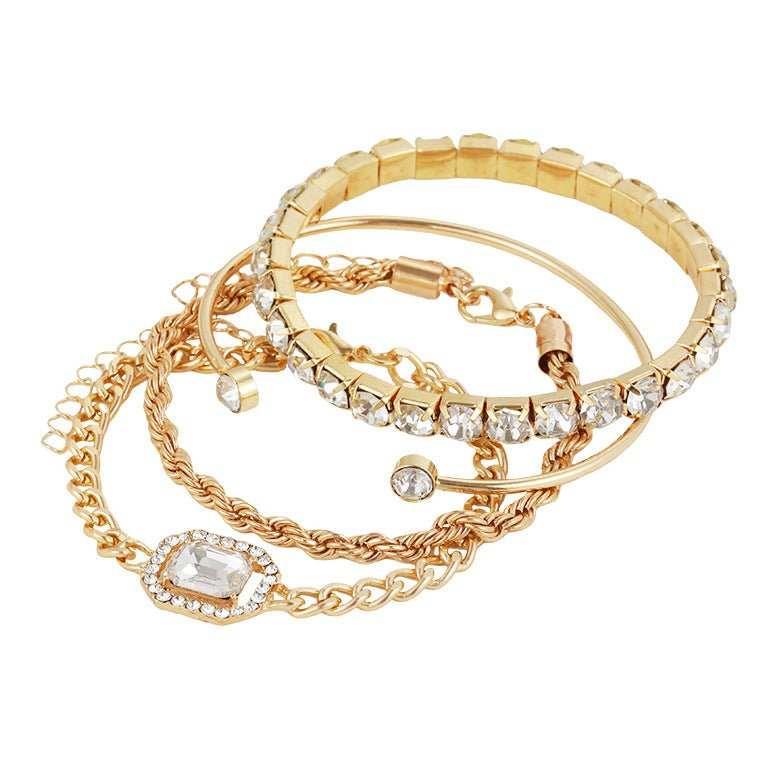Vintage Luxury Twisted Cuff Bangle Collection