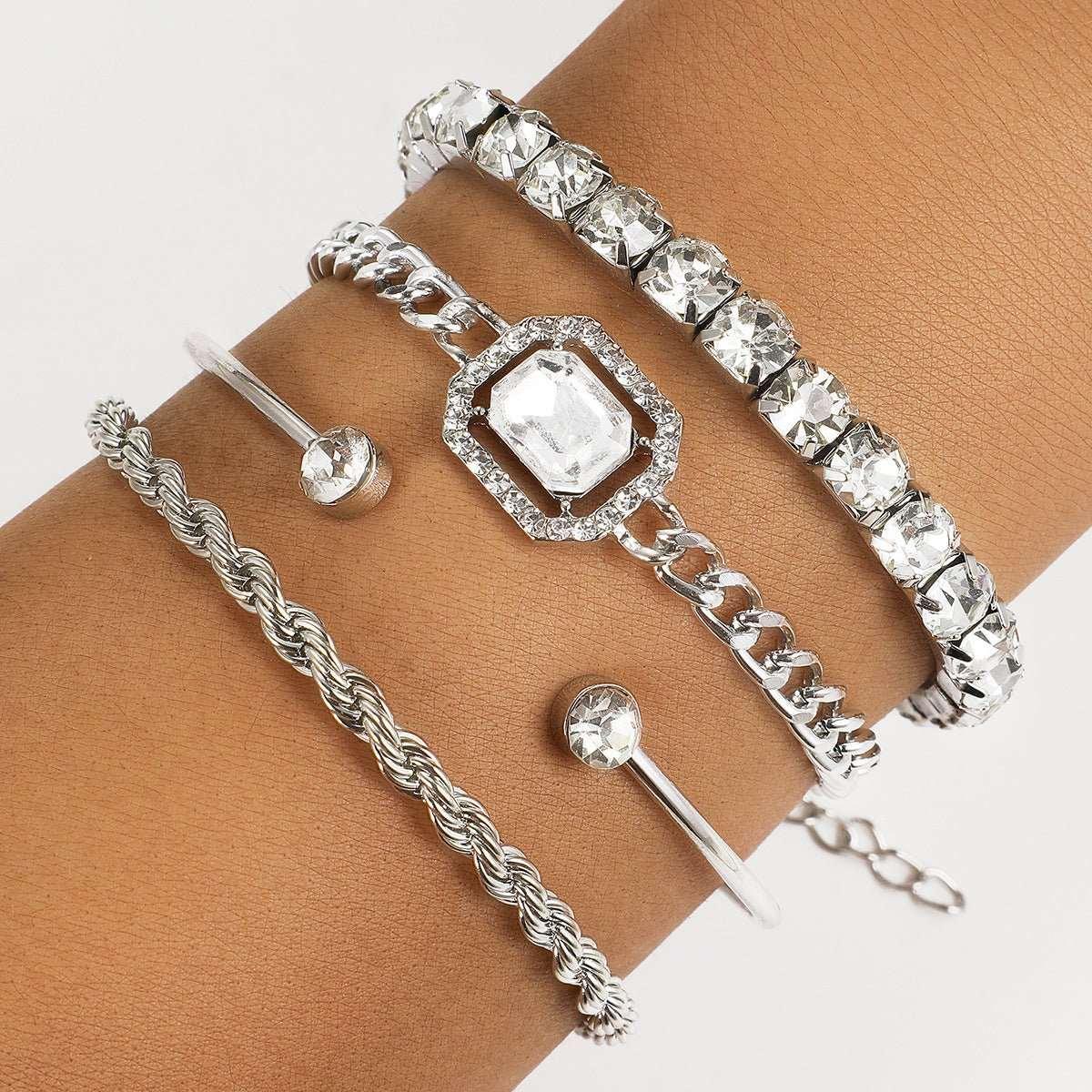 Vintage Luxury Twisted Cuff Bangle Collection