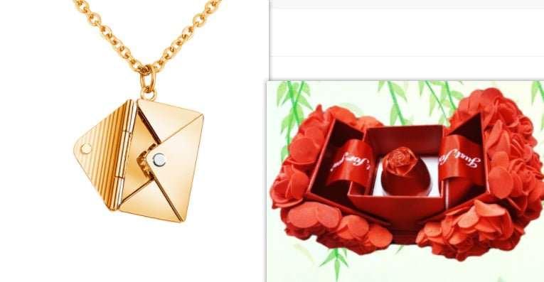 Envelop Lover Letter Necklace
