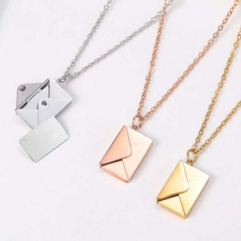Envelop Lover Letter Necklace