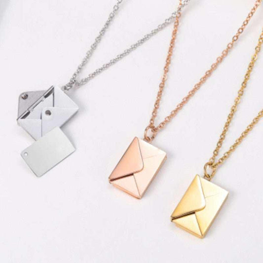 Envelop Lover Letter Necklace
