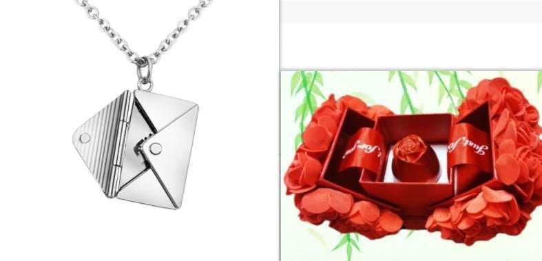 Envelop Lover Letter Necklace
