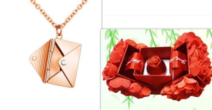 Envelop Lover Letter Necklace