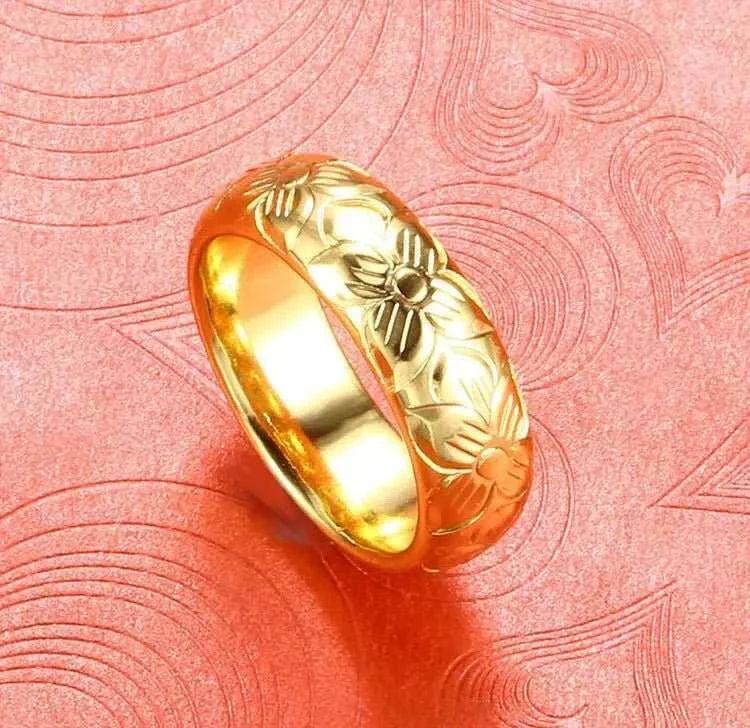 Lotus Flowers Rings