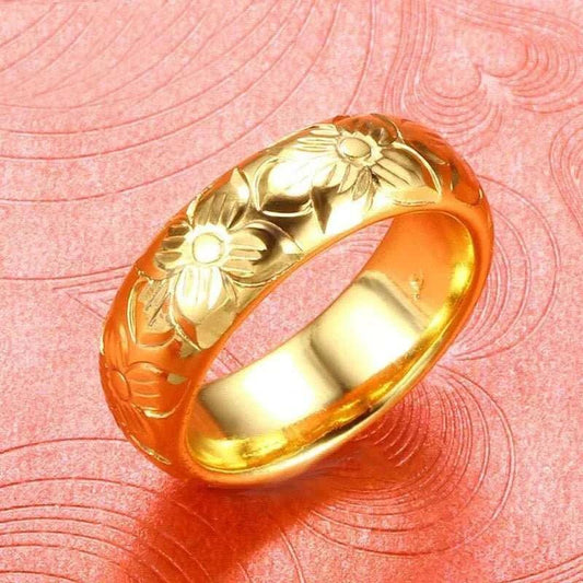 Lotus Flowers Rings