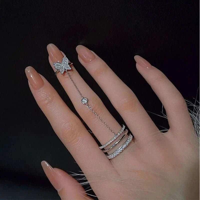 Fashion Butterfly Rings
