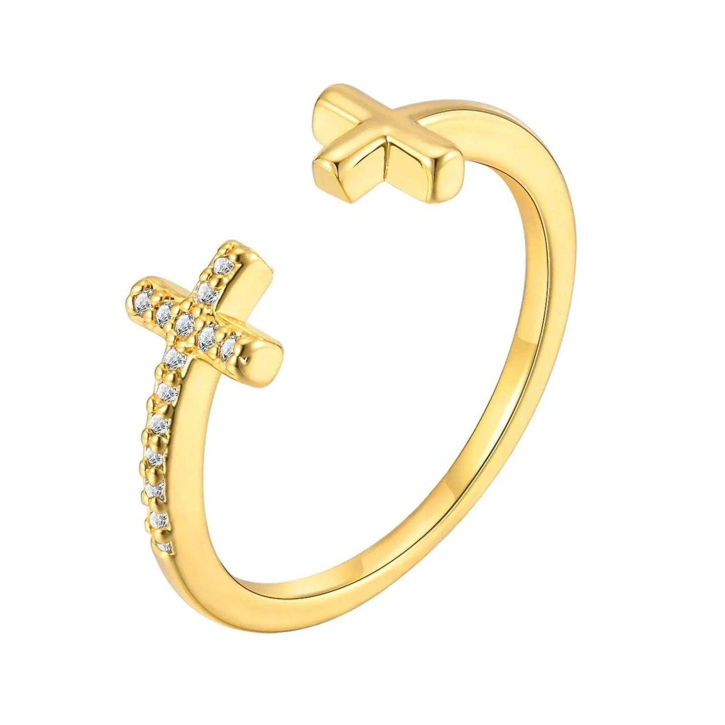 Open Balls Statement Ring, Open butterfly Ring,