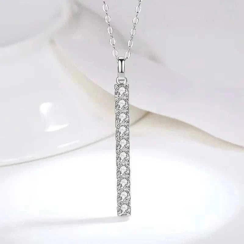 s925 silver moissanite jewelry set – elegant & ethical