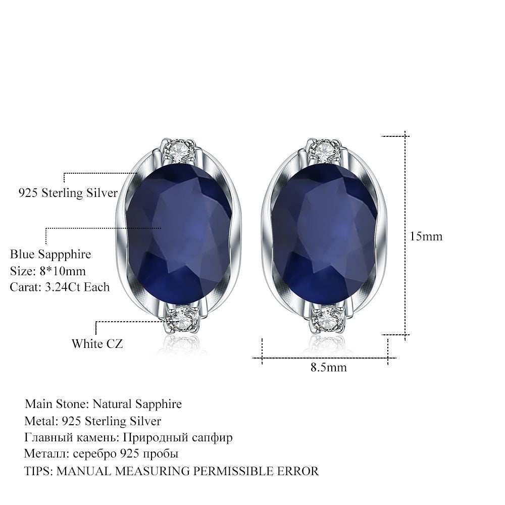 S925 silver earrings with natural garnet stone, elegant jewelry piece.