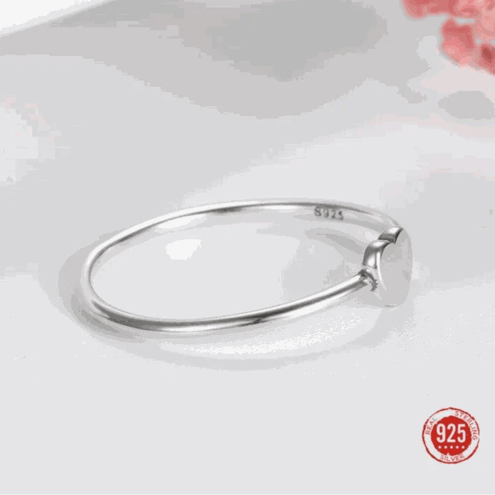 Simple Love Heart Ring