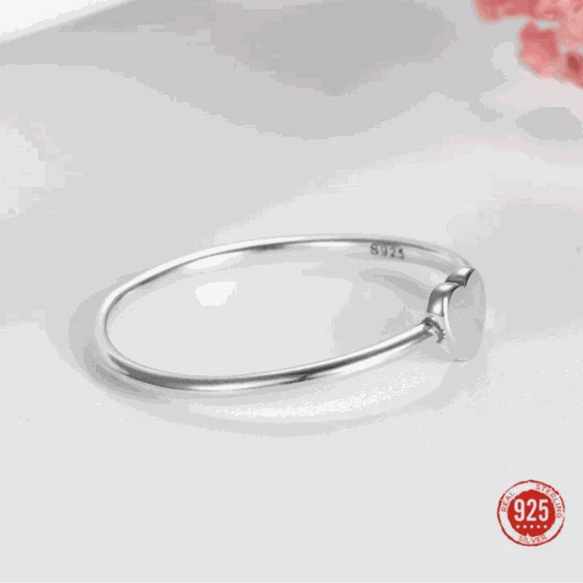 Simple Love Heart Ring