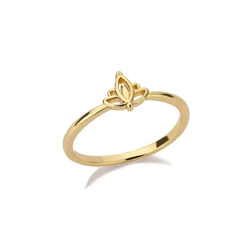Experience timeless elegance with our Trend Vintage Lotus Rings. Crafted from durable stainless steel, this ring features a stunning lotus design that symbolizes bea