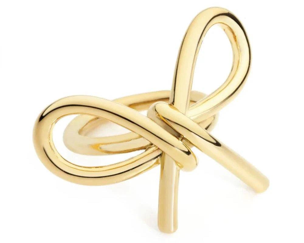 Add a touch of elegance to your style with our Elegant Bowknot of Lines Rings. These rings feature a delicate bowknot design, crafted with precision and attention to