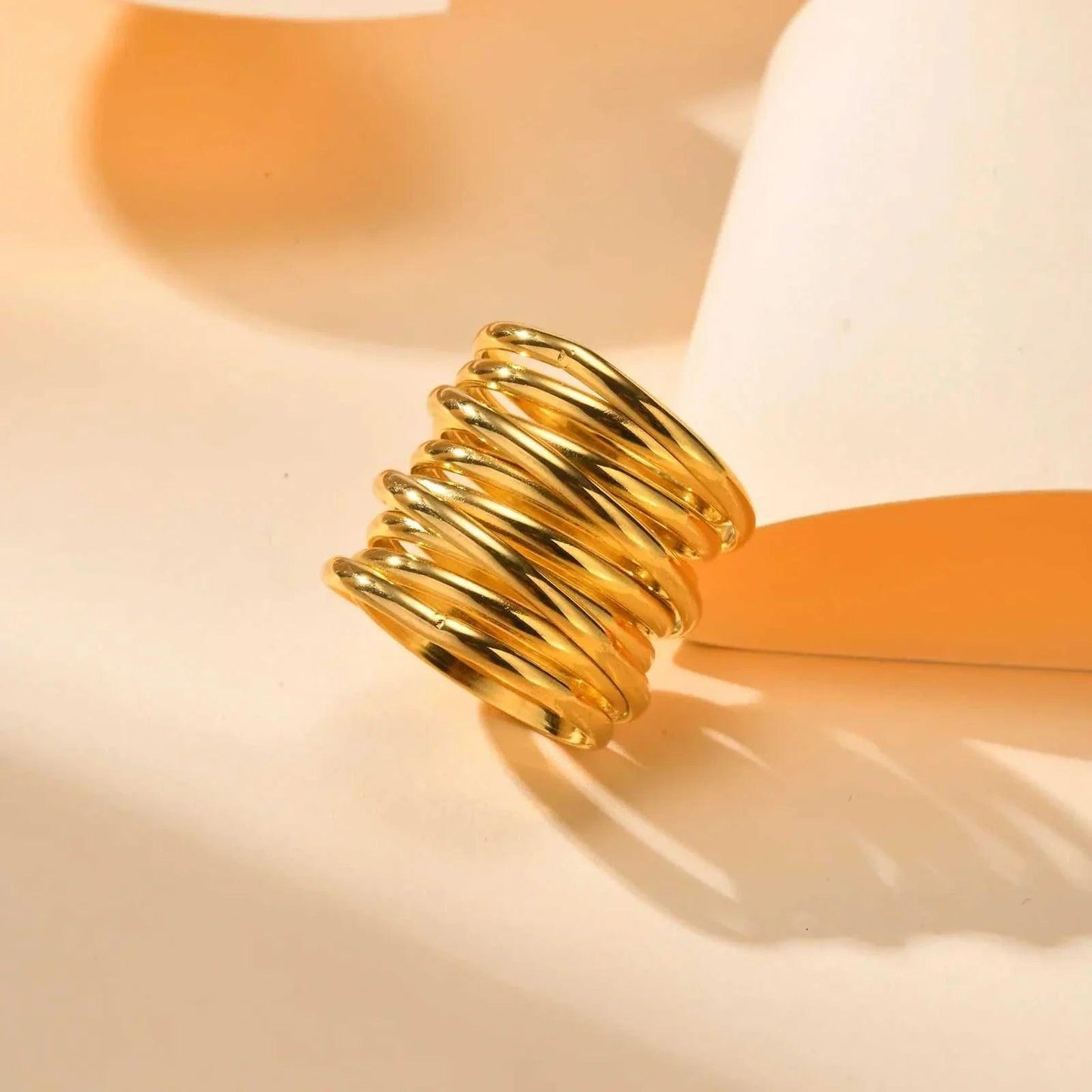 Upgrade your accessory game with our Hyperbole Chunky Women Rings. Crafted with high-quality materials, these rings add a touch of elegance to any outfit. The chunky