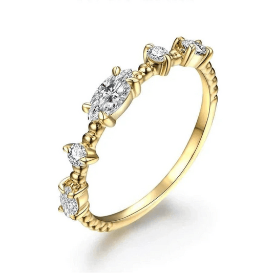 vvs1 moissanite white gold ring - eternal elegance